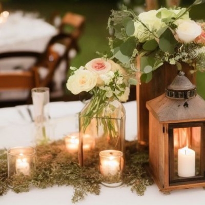 rustic wedding centerpieces with lanterns (2).jpg